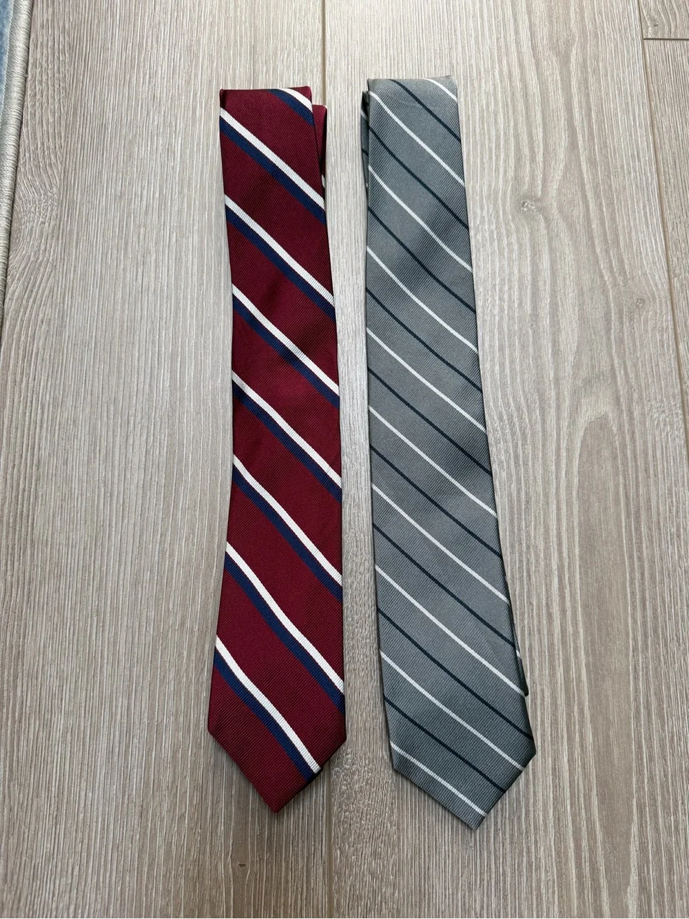 J. Crew English Silk Striped Printed Ties formal suiting British